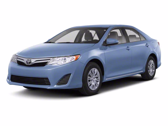 2012 Clearwater Blue Toyota Camry XLE FWD Sedan