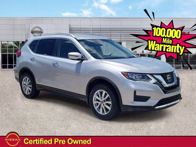 2020 Brilliant Silver Metallic Nissan Rogue SV FWD SUV