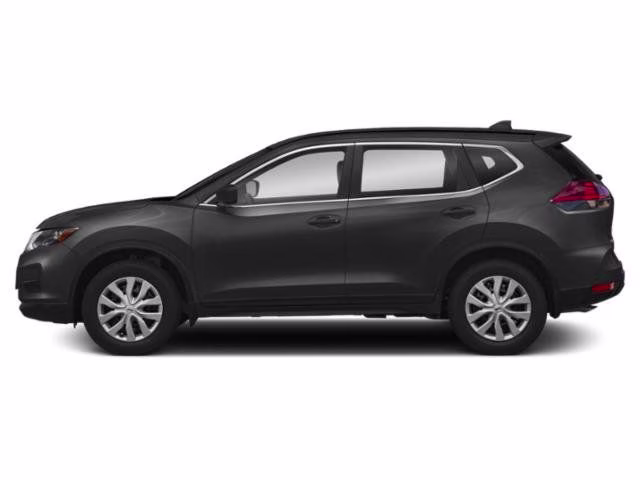 2020 Brilliant Silver Metallic Nissan Rogue SV FWD SUV