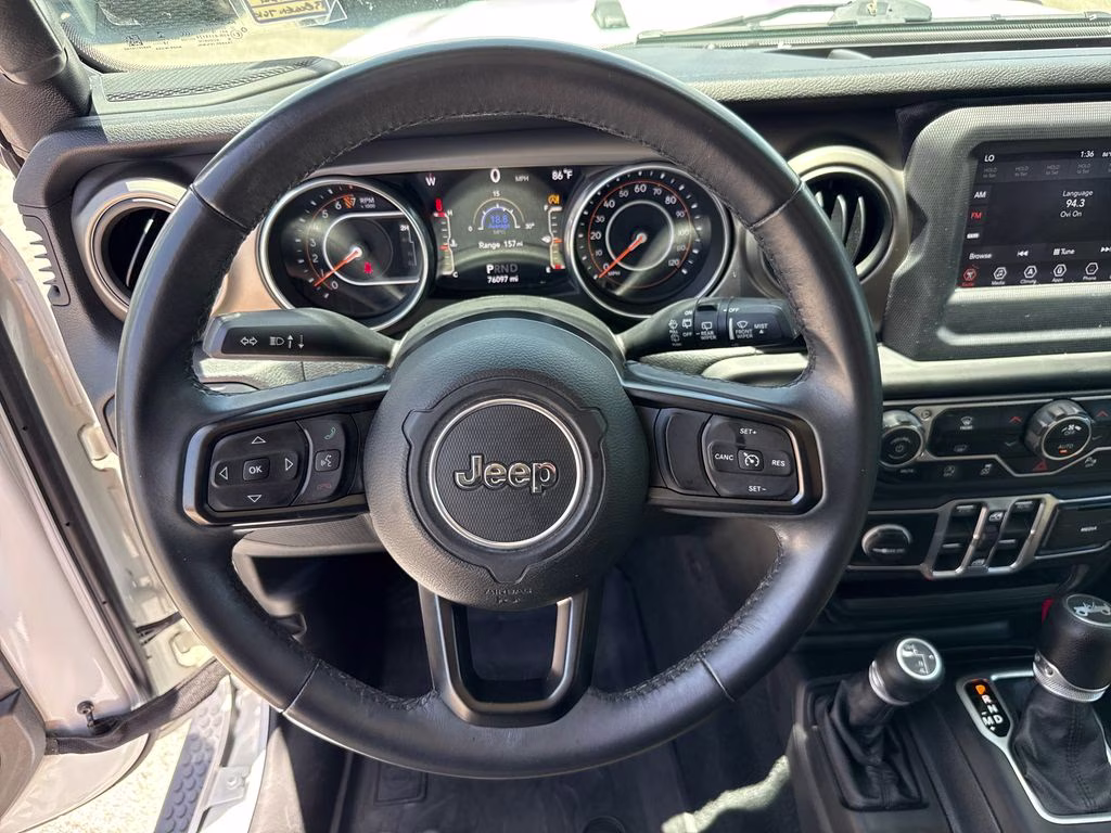 2018 Bright White Clearcoat Jeep Wrangler Unlimited Sport S 4X4 SUV