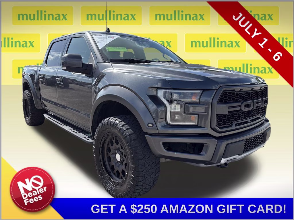 2020 Magnetic Metallic Ford F-150 Raptor 4X4 Truck