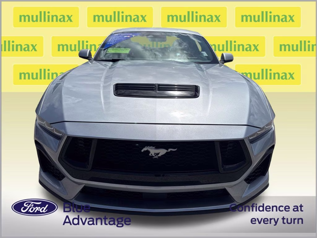 2024 Iconic Silver Metallic Ford Mustang GT RWD Coupe