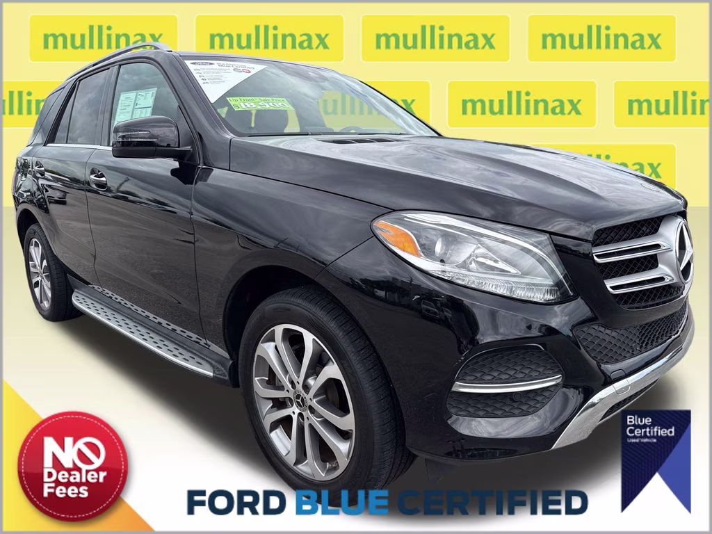 2018 Black Mercedes-Benz GLE GLE 350 RWD SUV