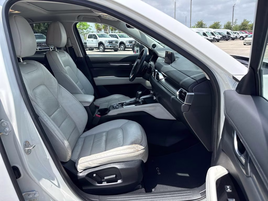 2020 Snowflake White Pearl Mica Mazda CX-5 Grand Touring FWD SUV
