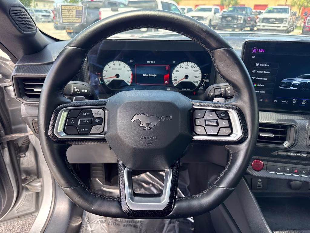 2024 Iconic Silver Metallic Ford Mustang GT RWD Coupe