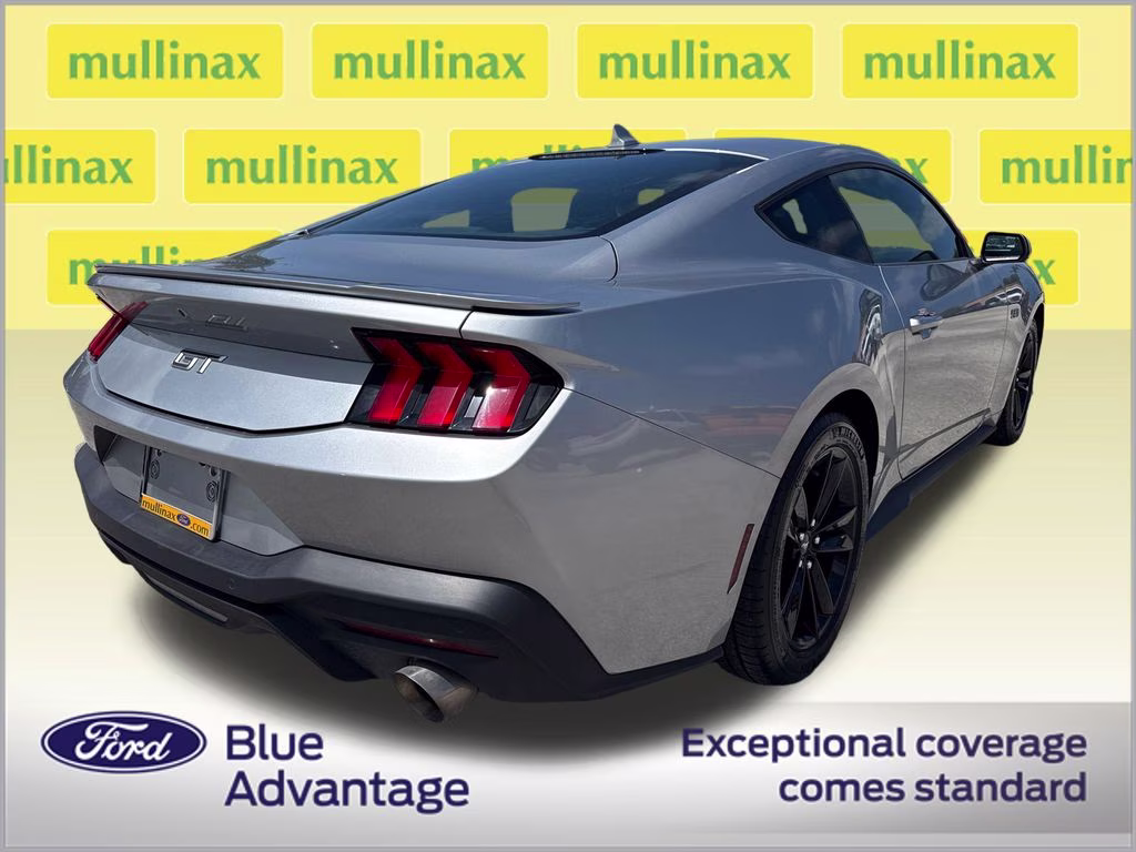 2024 Iconic Silver Metallic Ford Mustang GT RWD Coupe