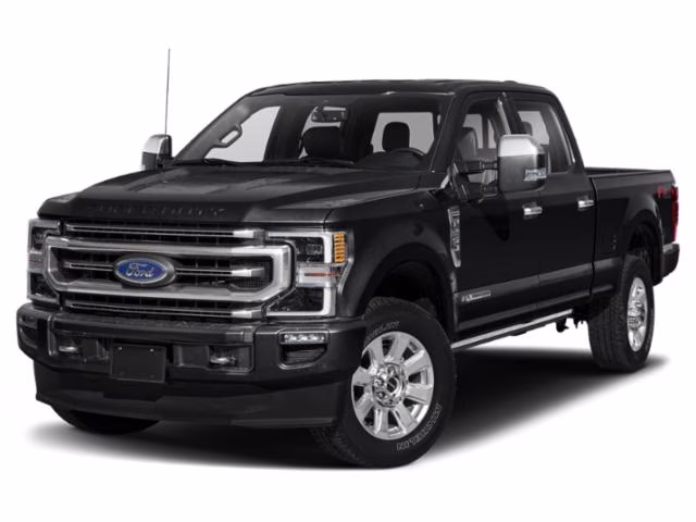 2020 Agate Black Metallic Ford Super Duty F-250 SRW Platinum 4X4 Truck