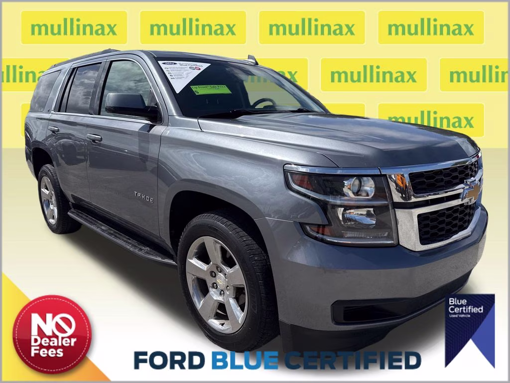 2018 Satin Steel Metallic Chevrolet Tahoe LT RWD SUV