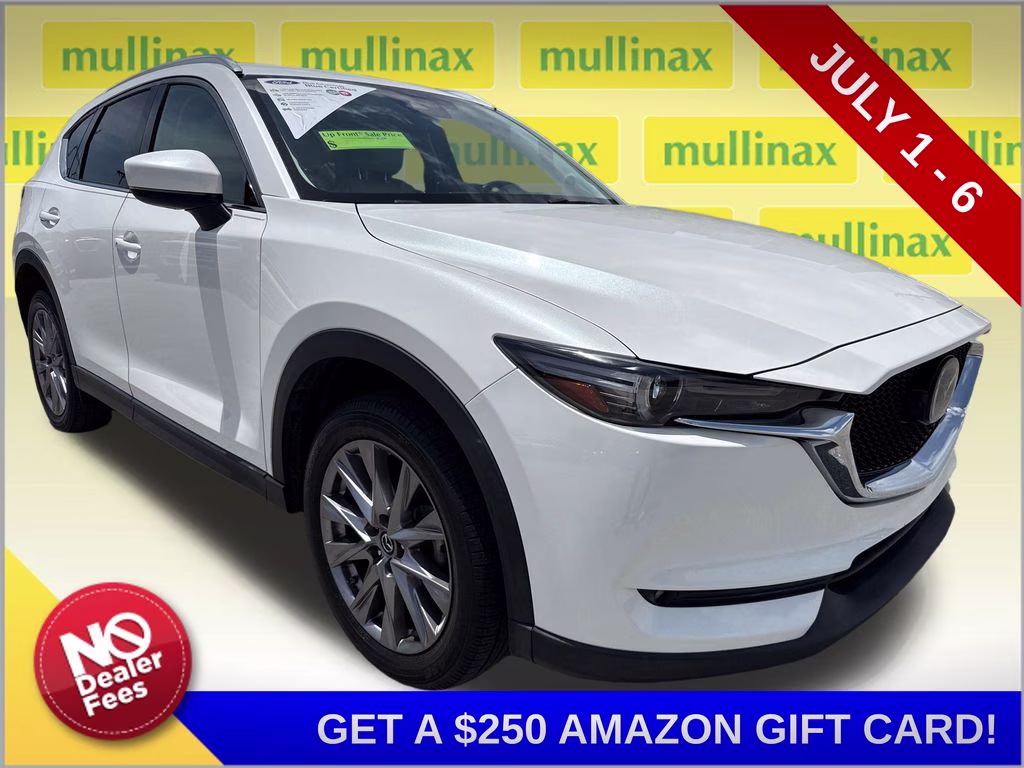 2020 Snowflake White Pearl Mica Mazda CX-5 Grand Touring FWD SUV