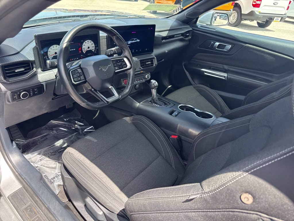 2024 Iconic Silver Metallic Ford Mustang GT RWD Coupe