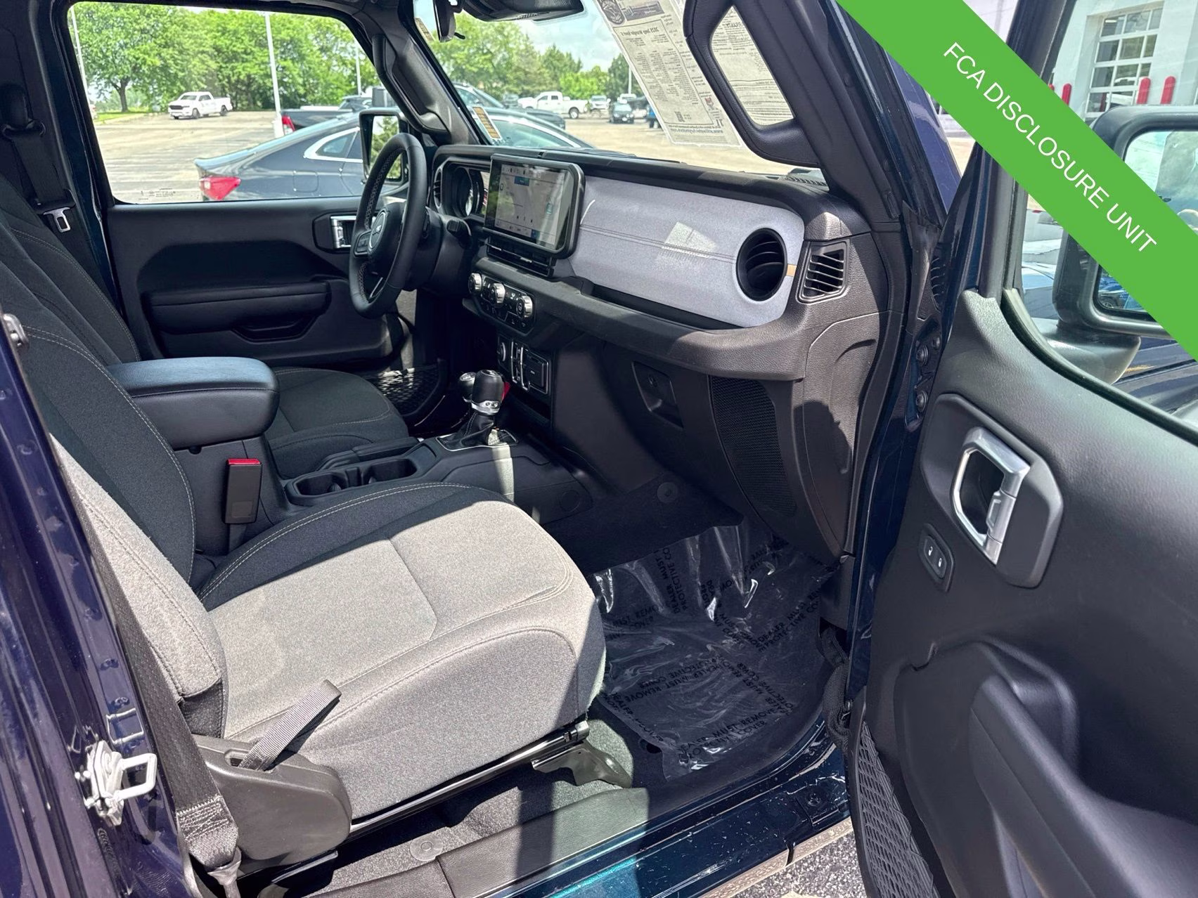 2025 Fathom Blue Pearlcoat Jeep Wrangler Sport S 4X4 SUV