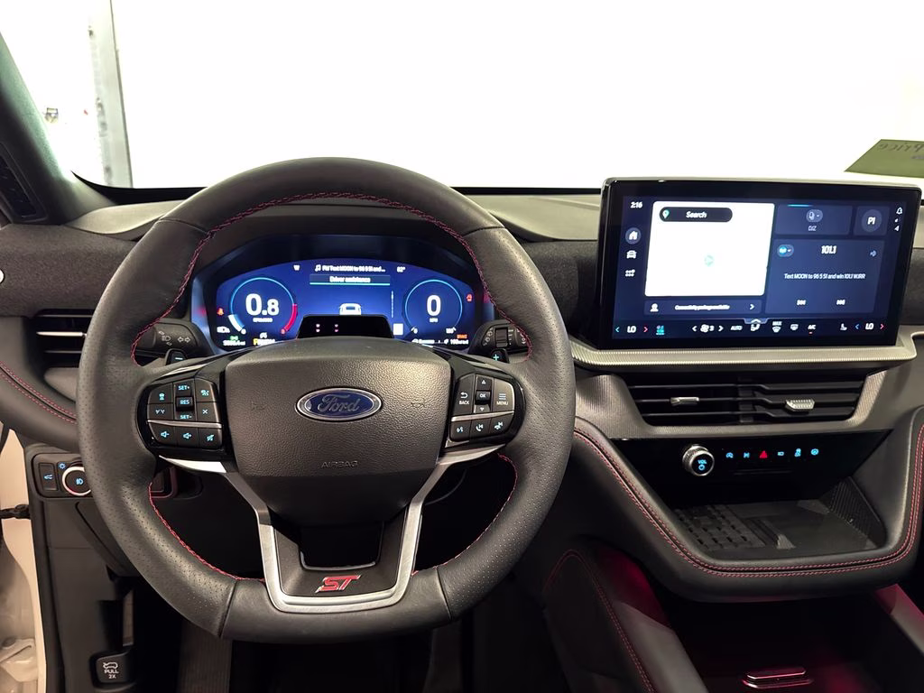 2025 White Metallic Ford Explorer ST RWD SUV