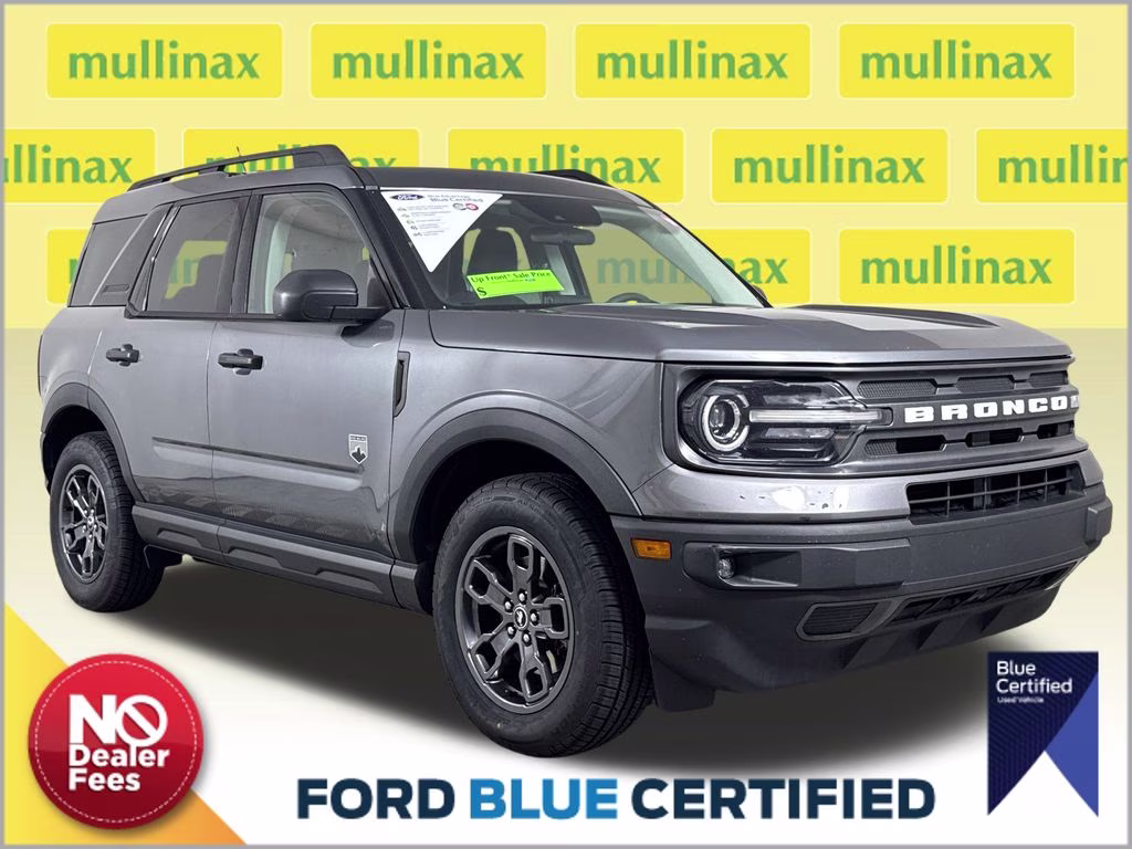 2021 Carbonized Gray Metallic Ford Bronco Sport Big Bend 4X4 SUV