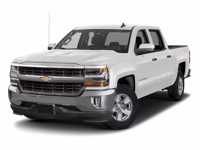 2017 White Chevrolet Silverado 1500 LT 4X4 Truck