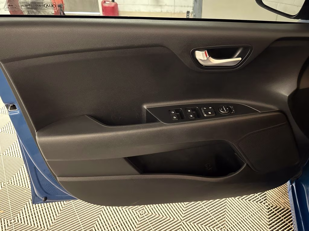 2021 Sporty Blue Kia Rio S FWD Hatchback