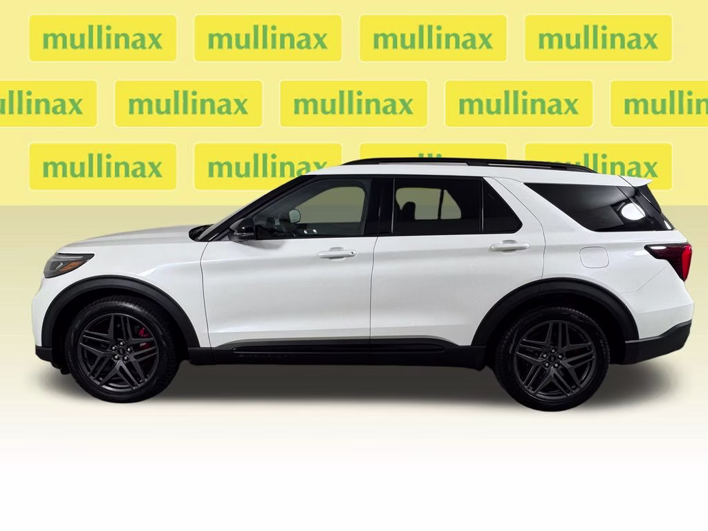2025 White Metallic Ford Explorer ST RWD SUV