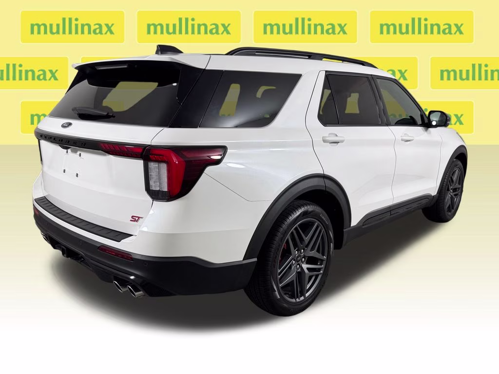 2025 White Metallic Ford Explorer ST RWD SUV