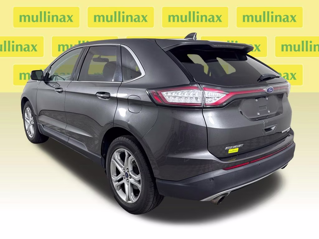 2017 Magnetic Metallic Ford Edge Titanium FWD SUV