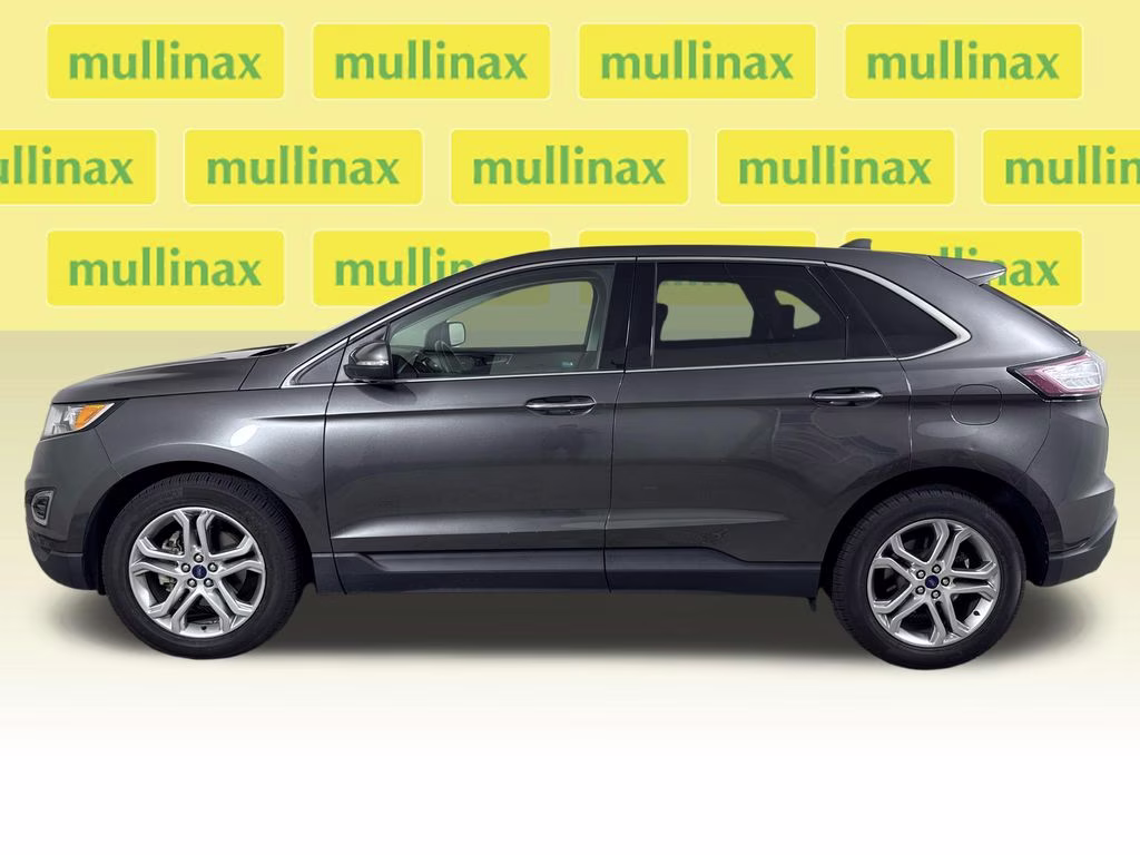 2017 Magnetic Metallic Ford Edge Titanium FWD SUV