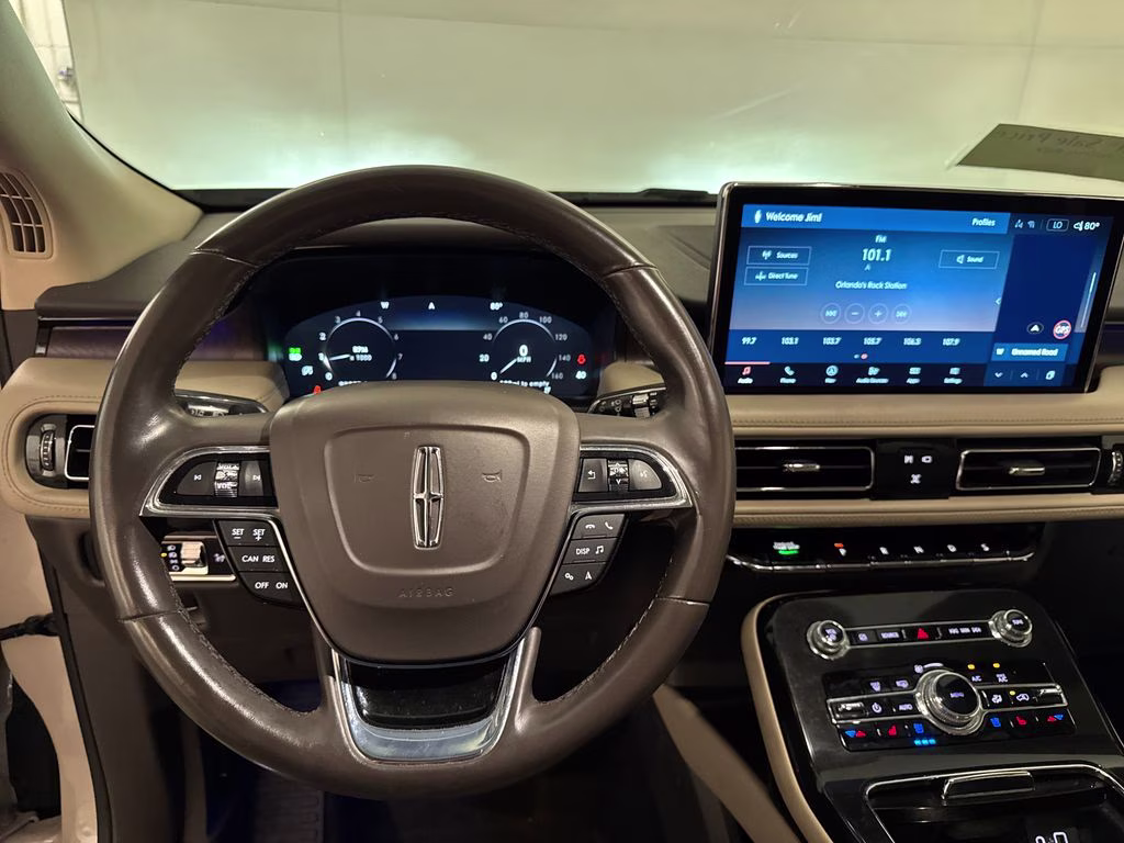 2022 Ceramic Pearl Metallic Tinted Clearcoat Lincoln Nautilus Reserve FWD SUV