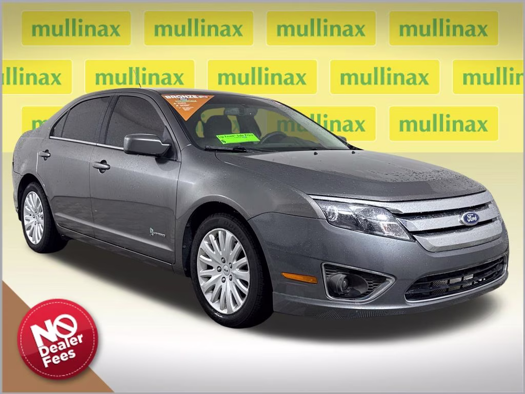 2011 Sterling Gray Metallic Ford Fusion Hybrid Base FWD Sedan