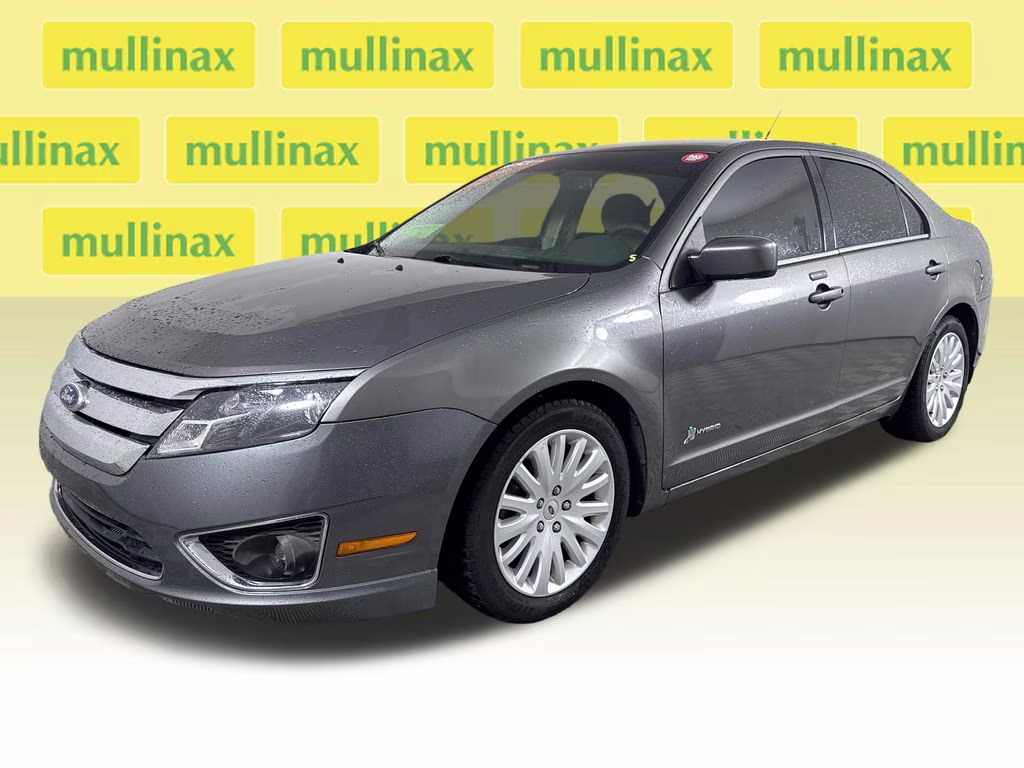 2011 Sterling Gray Metallic Ford Fusion Hybrid Base FWD Sedan