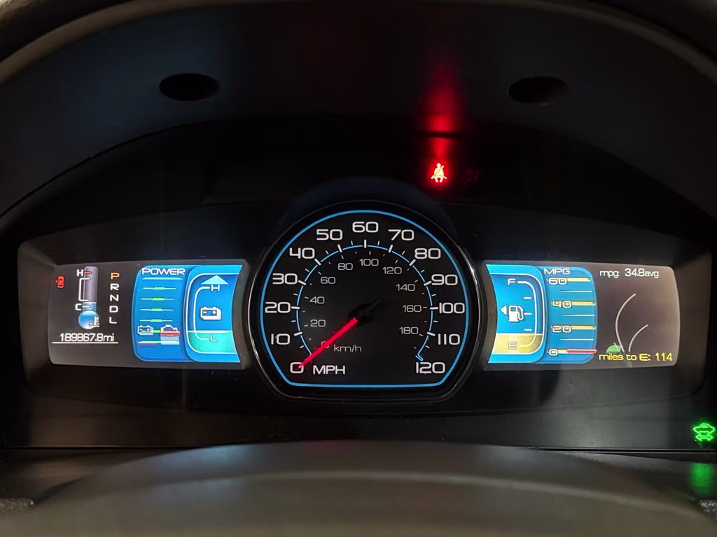 2011 Sterling Gray Metallic Ford Fusion Hybrid Base FWD Sedan