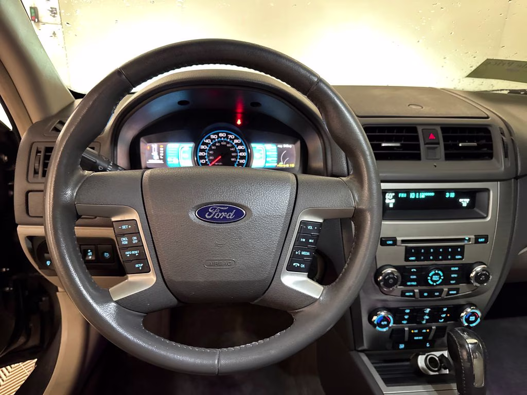 2011 Sterling Gray Metallic Ford Fusion Hybrid Base FWD Sedan