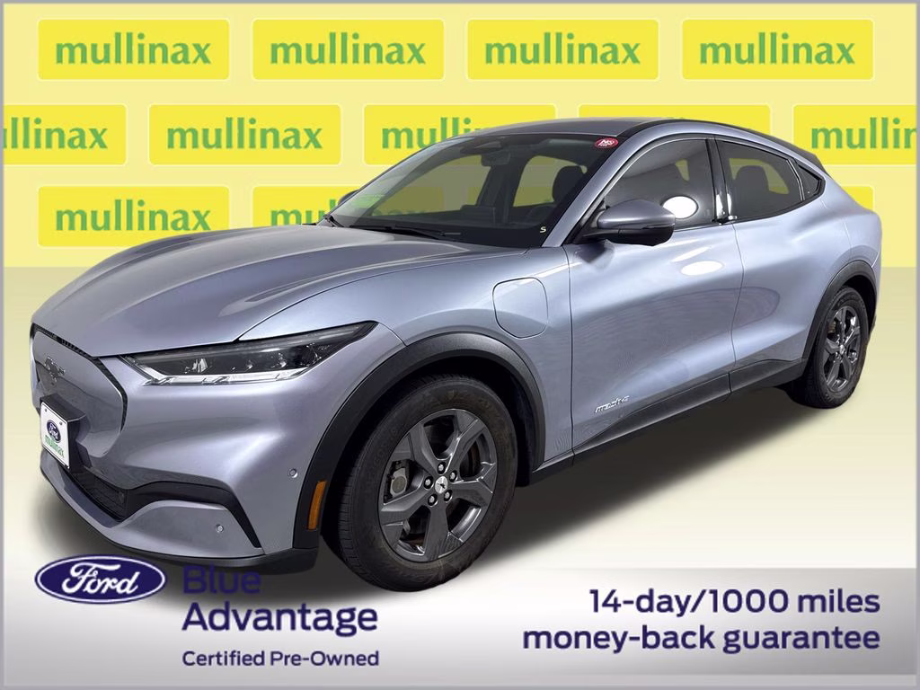 2022 Iced Blue Silver Metallic Ford Mustang Mach-E Select RWD SUV