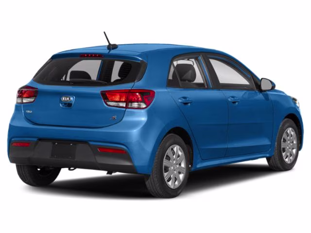 2021 Blue Kia Rio S FWD Hatchback