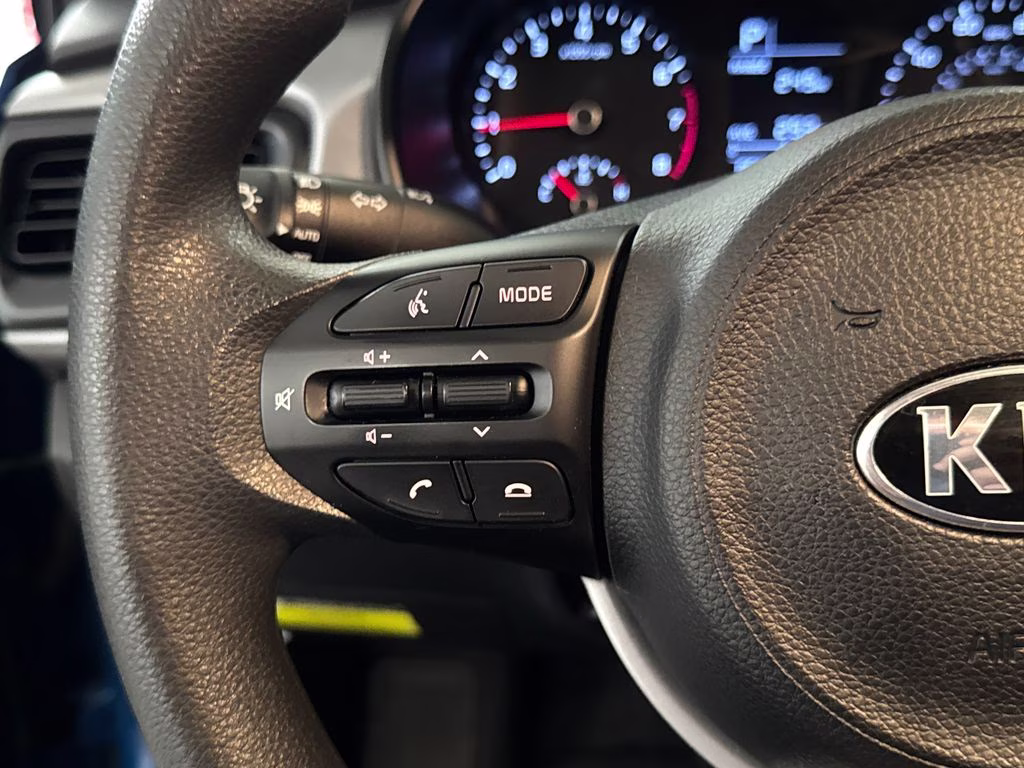 2021 Sporty Blue Kia Rio S FWD Hatchback