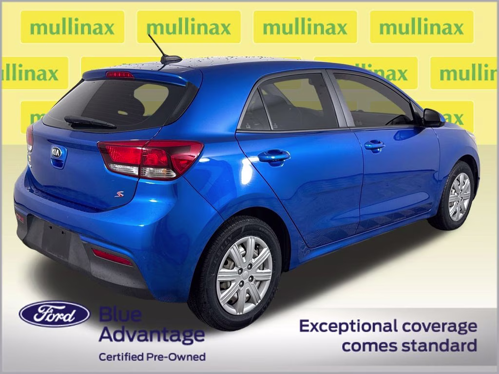 2021 Sporty Blue Kia Rio S FWD Hatchback