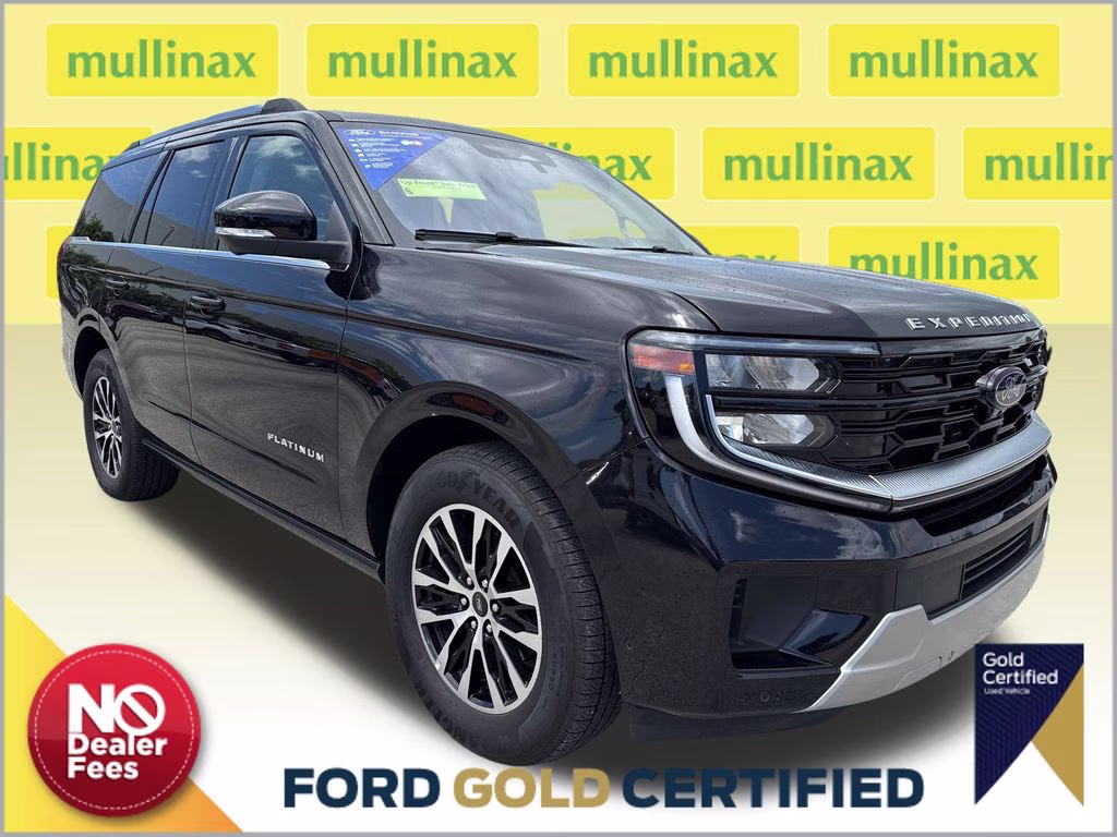 2025 Agate Black Metallic Ford Expedition Platinum 4X4 SUV