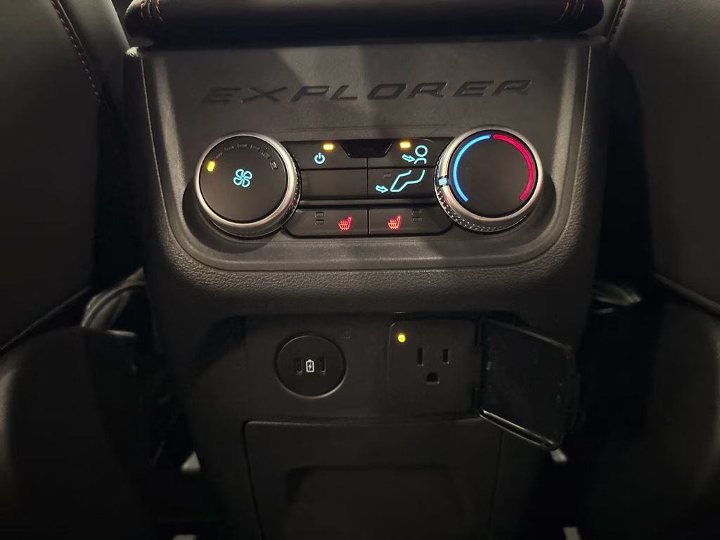 2025 White Metallic Ford Explorer ST RWD SUV