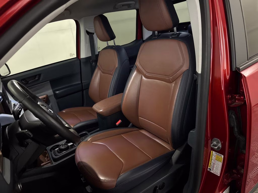 2022 Hot Pepper Red Tinted Clearcoat Metallic Ford Maverick Lariat FWD Truck