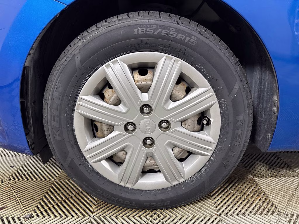 2021 Sporty Blue Kia Rio S FWD Hatchback