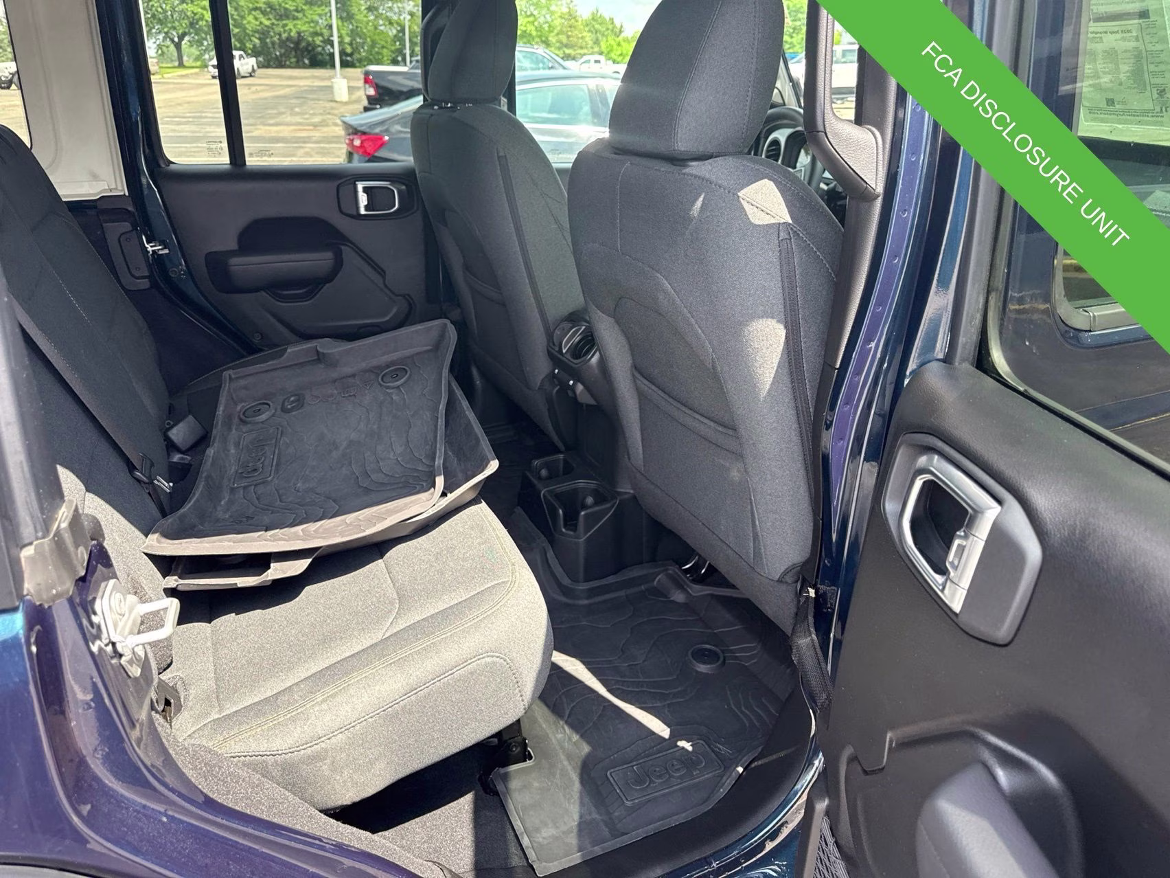 2025 Fathom Blue Pearlcoat Jeep Wrangler Sport S 4X4 SUV