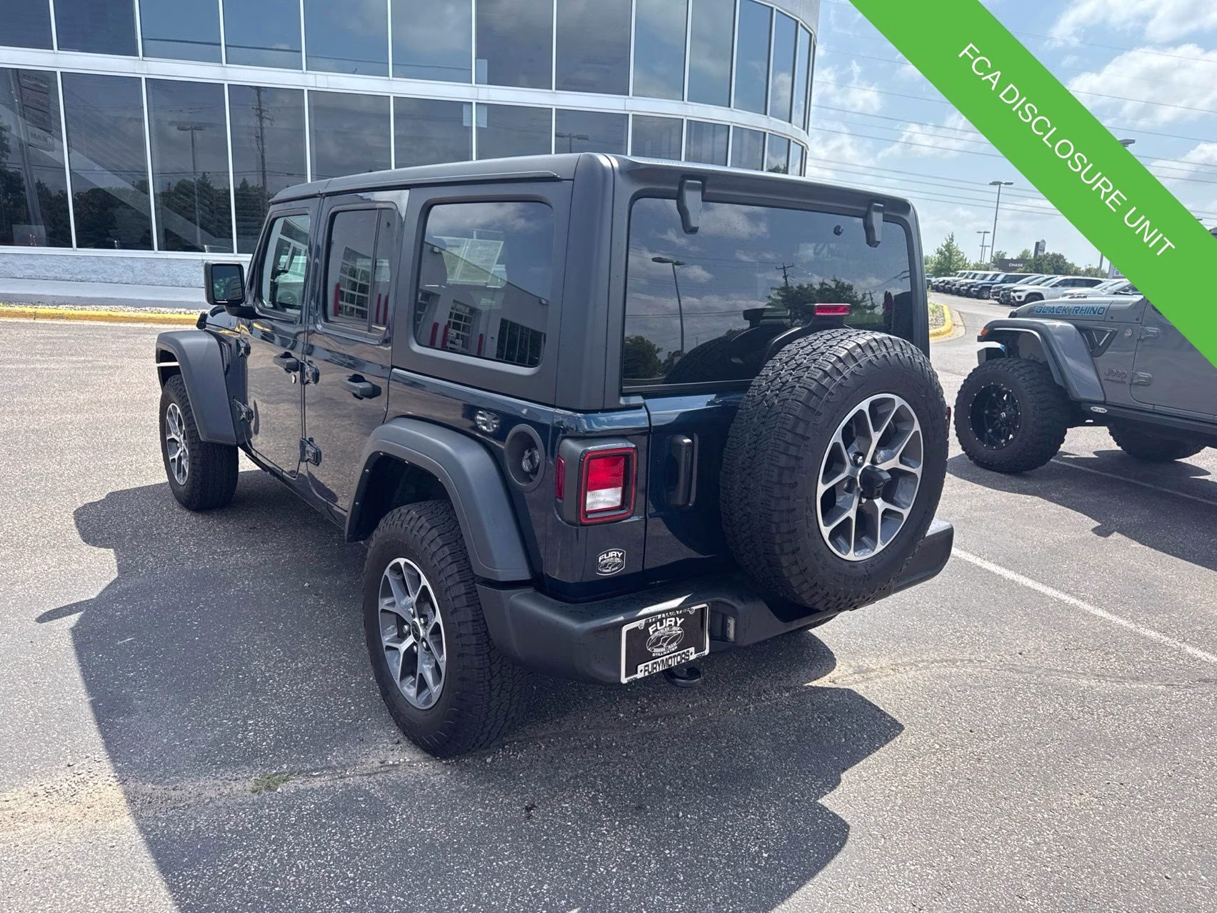 2025 Fathom Blue Pearlcoat Jeep Wrangler Sport S 4X4 SUV
