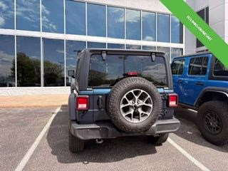 2025 Fathom Blue Pearlcoat Jeep Wrangler Sport S 4X4 SUV