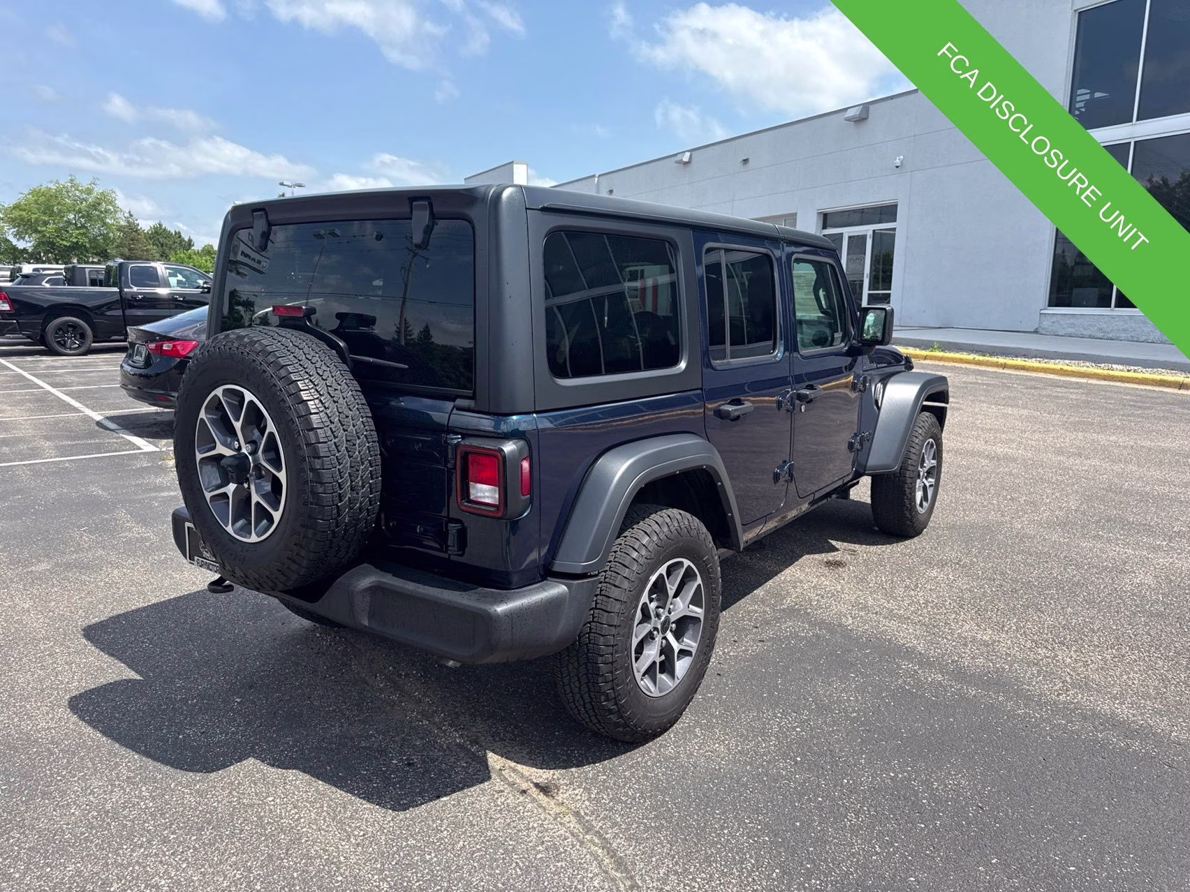 2025 Fathom Blue Pearlcoat Jeep Wrangler Sport S 4X4 SUV