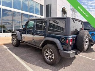 2025 Fathom Blue Pearlcoat Jeep Wrangler Sport S 4X4 SUV