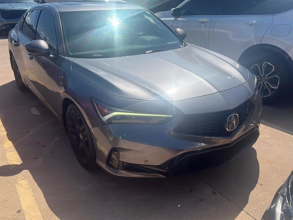 2023 Liquid Carbon Metallic Acura Integra w/A-Spec Technology Package FWD Hatchback