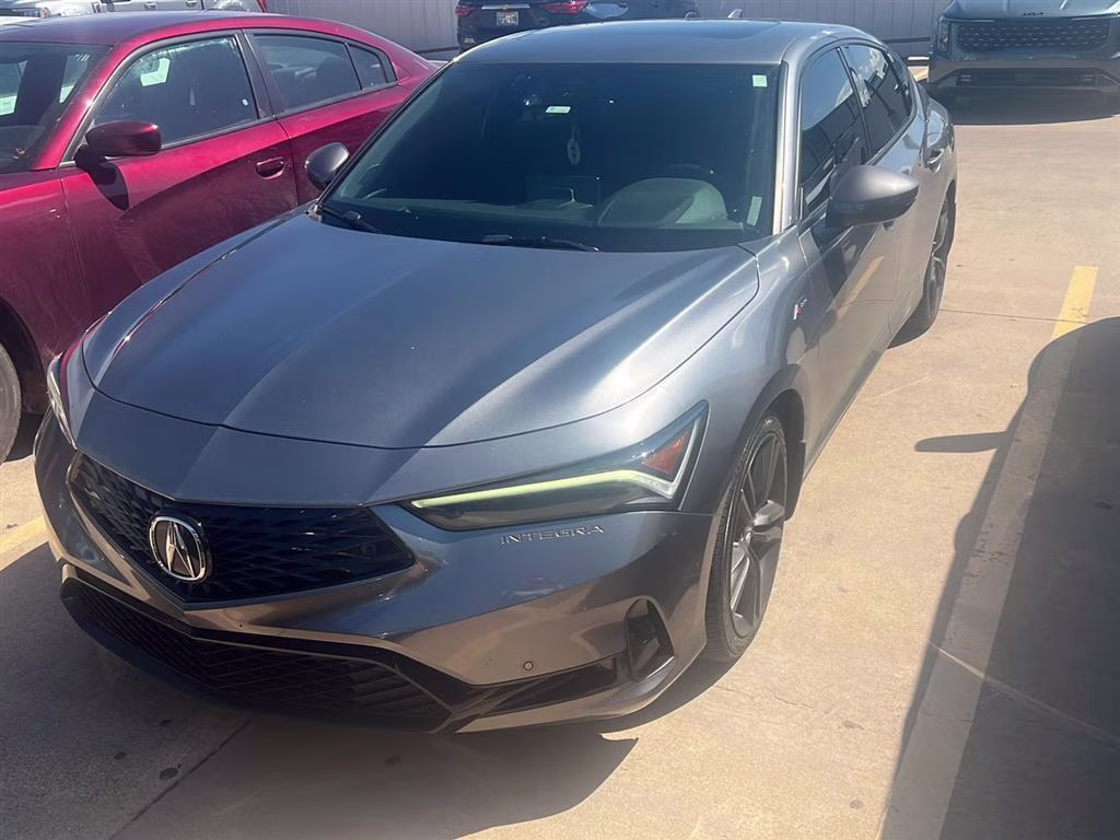2023 Liquid Carbon Metallic Acura Integra w/A-Spec Technology Package FWD Hatchback