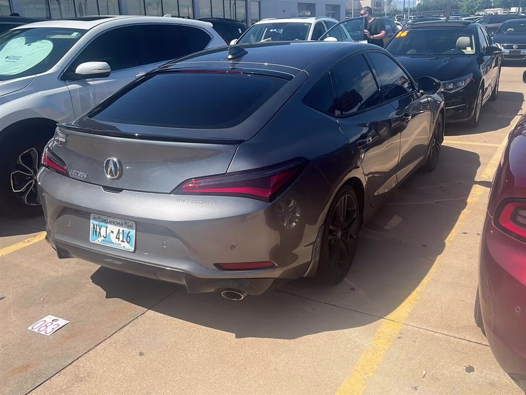 2023 Liquid Carbon Metallic Acura Integra w/A-Spec Technology Package FWD Hatchback