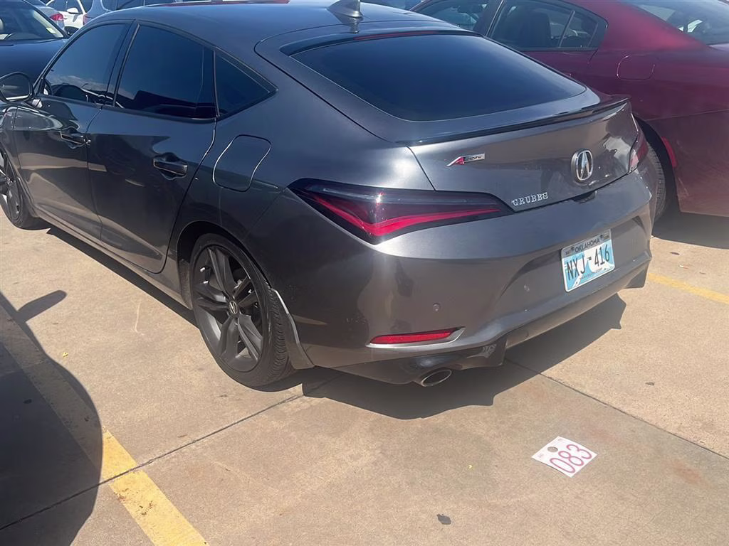 2023 Liquid Carbon Metallic Acura Integra w/A-Spec Technology Package FWD Hatchback