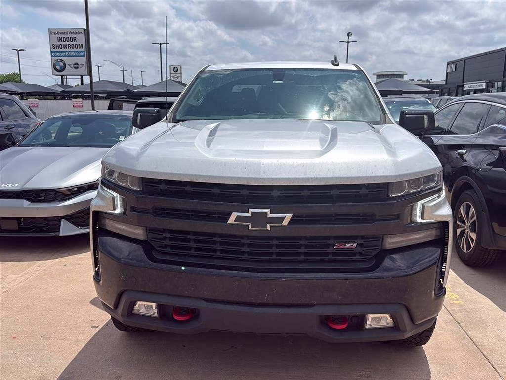 2022 Summit White Chevrolet Silverado 1500 LTD LT Trail Boss 4X4 Truck