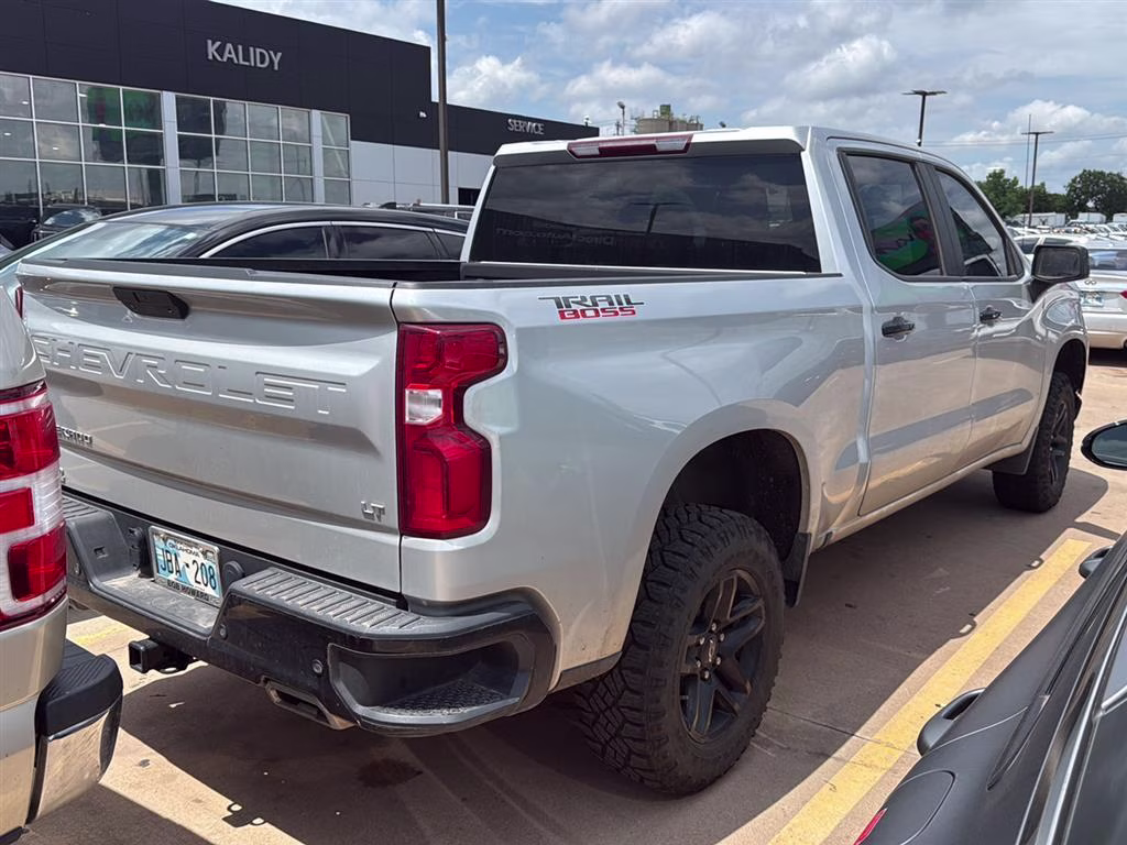 2022 Summit White Chevrolet Silverado 1500 LTD LT Trail Boss 4X4 Truck