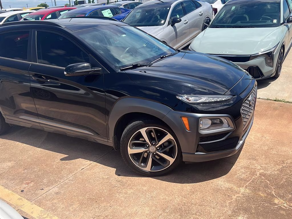 2021 Ultra Black Hyundai Kona Ultimate FWD SUV