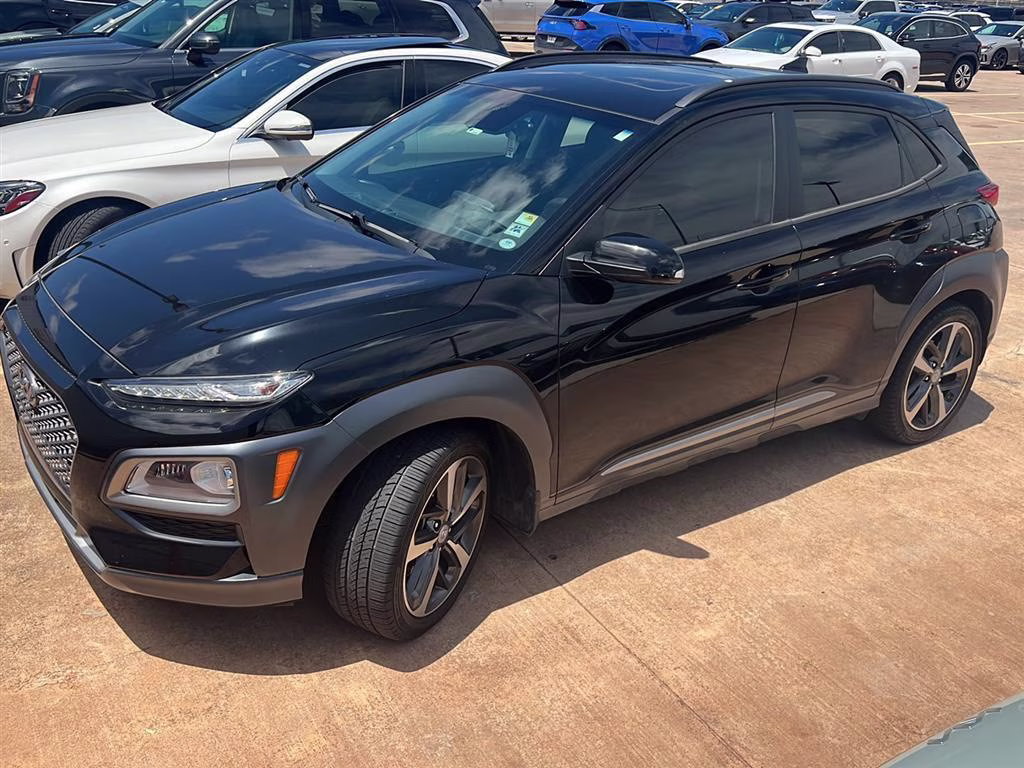 2021 Ultra Black Hyundai Kona Ultimate FWD SUV