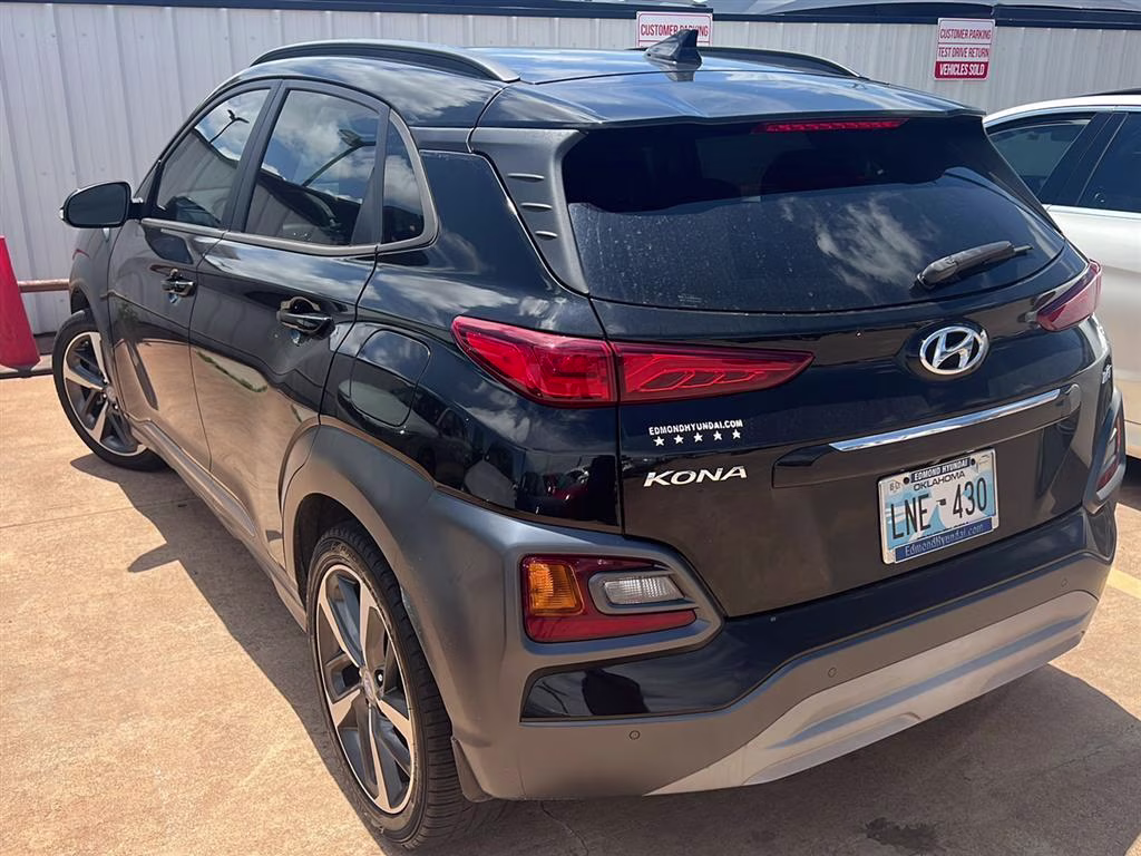2021 Ultra Black Hyundai Kona Ultimate FWD SUV
